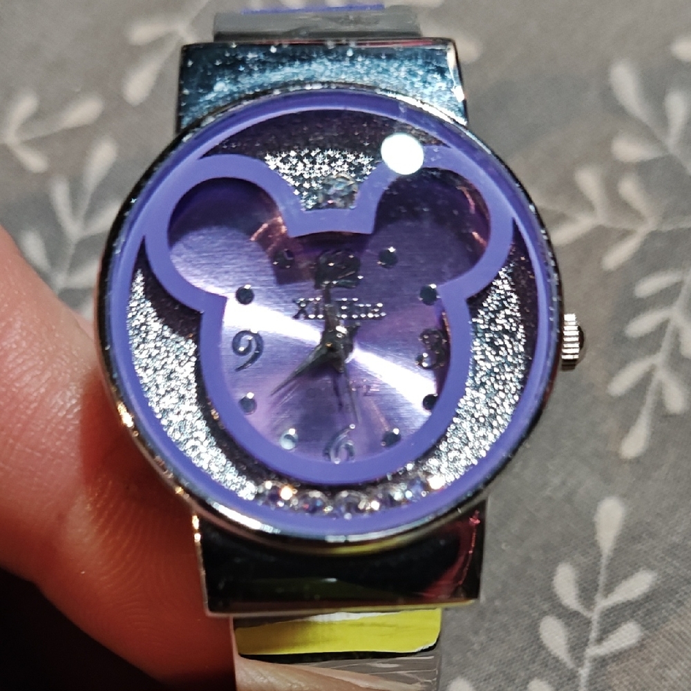 Purple Mickey Mouse Watch